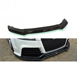 Maxton Front Splitter V.2 Audi TT RS 8J Gloss Black, TT 8J