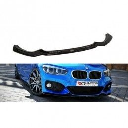 Maxton FRONT SPLITTER V.1 BMW 1 F20/F21 M-Power FACELIFT Gloss Black, Serie 1 F20/ F21