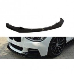 Maxton FRONT SPLITTER BMW 1 F20/F21 M-Power (PREFACE) Gloss Black, Serie 1 F20/ F21