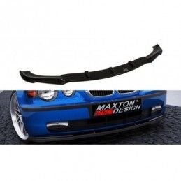 Maxton FRONT SPLITTER BMW 3 E46 COMPACT Gloss Black, Serie 3 E46/ M3