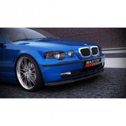 Maxton FRONT SPLITTER BMW 3 E46 COMPACT Gloss Black, Serie 3 E46/ M3