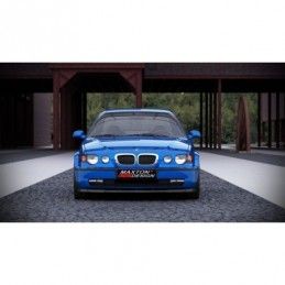 Maxton FRONT SPLITTER BMW 3 E46 COMPACT Gloss Black, Serie 3 E46/ M3