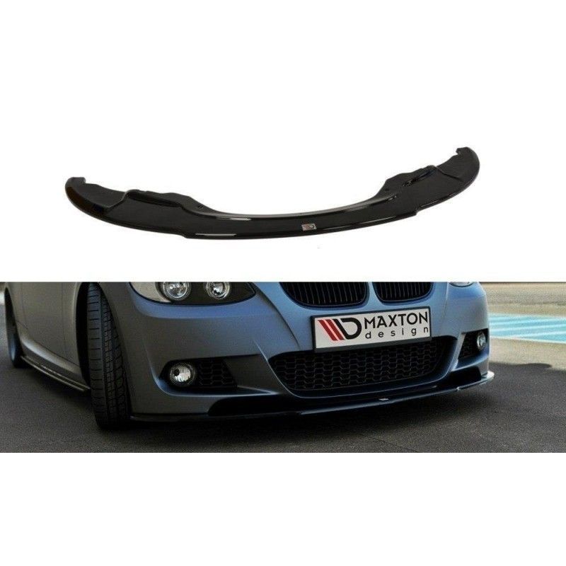 Maxton FRONT SPLITTER for BMW 3 E92 MPACK Gloss Black, Serie 3 E92/ E93/ M3