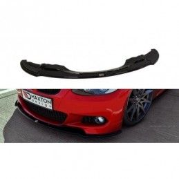 Maxton FRONT SPLITTER for BMW 3 E92 MPACK (PREFACE MODEL fits M Performance splitters) Gloss Black, Serie 3 E92/ E93/ M3