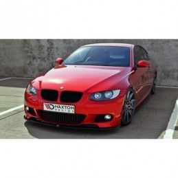 Maxton FRONT SPLITTER for BMW 3 E92 MPACK (PREFACE MODEL fits M Performance splitters) Gloss Black, Serie 3 E92/ E93/ M3