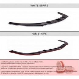 Maxton FRONT SPLITTER for BMW 3 E92 MPACK (PREFACE MODEL fits M Performance splitters) Gloss Black, Serie 3 E92/ E93/ M3