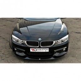 Maxton FRONT SPLITTER v.2 for BMW 4 F32 M-PACK (GTS-look) Gloss Black, Serie 4 F32/ M4