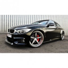 Maxton FRONT SPLITTER v.2 for BMW 4 F32 M-PACK (GTS-look) Gloss Black, Serie 4 F32/ M4