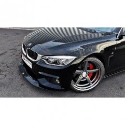 Maxton FRONT SPLITTER v.2 for BMW 4 F32 M-PACK (GTS-look) Gloss Black, Serie 4 F32/ M4