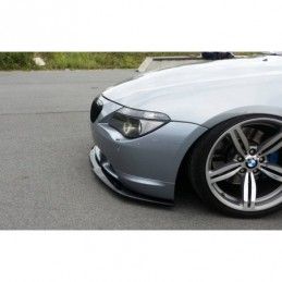 Maxton FRONT SPLITTER BMW 6 E63 / E64 (PREFACE MODEL) v.2 Gloss Black, Serie 6 E63/ E64/ M6