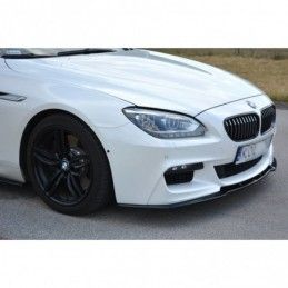 Maxton FRONT SPLITTER for BMW 6 Gran Coupé MPACK Gloss Black, Serie 6 F06/ F12/ F13