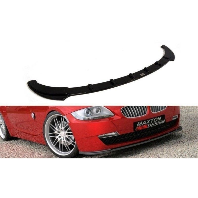 Maxton FRONT SPLITTER BMW Z4 E85 / E86 (FACELIFT MODEL) Gloss Black, Z4 E85/ E86