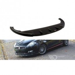 Maxton FRONT SPLITTER FIAT BRAVO II Gloss Black, Bravo