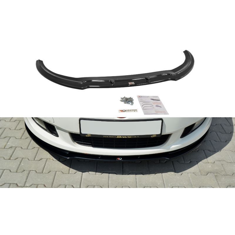 Maxton FRONT SPLITTER Fiat Bravo MK 2 SPORT Gloss Black, Bravo