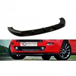 Maxton FRONT SPLITTER FIAT PUNTO EVO STANDARD Gloss Black, Punto