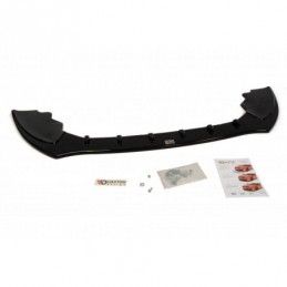 Maxton Front Splitter V.1 Ford Fiesta ST Mk7 FL Gloss Black, Fiesta Mk7 / 7.5