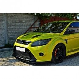 Maxton Front Splitter V.1 Ford Focus RS Mk2 Gloss Black, Focus Mk2 / 2.5 / ST / RS