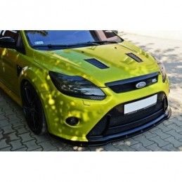 Maxton Front Splitter V.1 Ford Focus RS Mk2 Gloss Black, Focus Mk2 / 2.5 / ST / RS