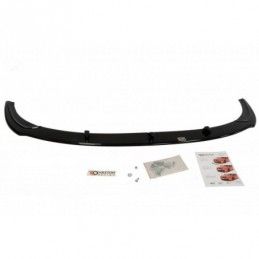 Maxton Front Splitter Ford Focus ST Mk2 FL Gloss Black, Focus Mk2 / 2.5 / ST / RS