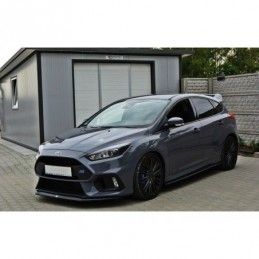 Maxton Front Splitter V.2 Ford Focus RS Mk3 Gloss Black, Focus Mk3 / 3.5 / ST / RS