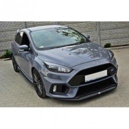 Maxton Front Splitter V.2 Ford Focus RS Mk3 Gloss Black, Focus Mk3 / 3.5 / ST / RS