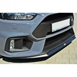 Maxton Front Splitter V.2 Ford Focus RS Mk3 Gloss Black, Focus Mk3 / 3.5 / ST / RS