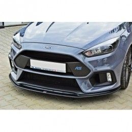 Maxton Front Splitter V.3 Ford Focus RS Mk3 Gloss Black, Focus Mk3 / 3.5 / ST / RS