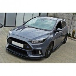 Maxton Front Splitter V.3 Ford Focus RS Mk3 Gloss Black, Focus Mk3 / 3.5 / ST / RS