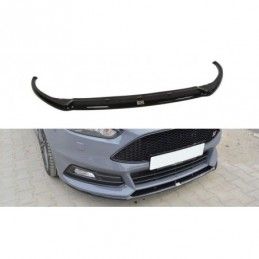 Maxton Front Splitter Ford Focus ST Mk3 FL (Cupra) Gloss Black, Focus Mk3 / 3.5 / ST / RS