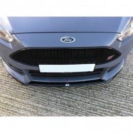 Maxton Front Splitter Ford Focus ST Mk3 FL (Cupra) Gloss Black, Focus Mk3 / 3.5 / ST / RS