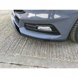 Maxton Front Splitter V.2 Ford Focus ST Mk3 FL Gloss Black, Focus Mk3 / 3.5 / ST / RS