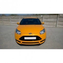 Maxton Front Splitter V.1 Ford Focus ST Mk3 Gloss Black, Focus Mk3 / 3.5 / ST / RS