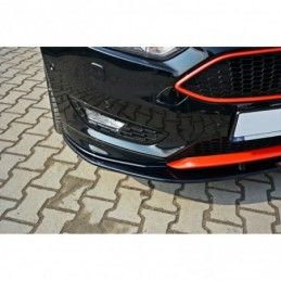 Maxton Front Splitter V.1 Ford Focus ST-Line Mk3 FL Gloss Black, Focus Mk3 / 3.5 / ST / RS