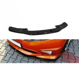 Maxton FRONT SPLITTER HONDA CIVIC VIII TYPE S/R Gloss Black, CIVIC