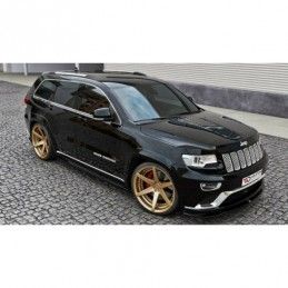 Maxton FRONT SPLITTER Jeep Grand Cherokee WK2 Summit (FACELIFT) Gloss Black, Jeep