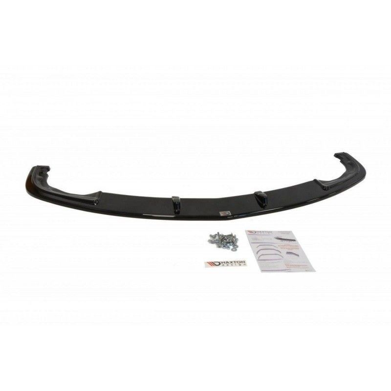 Maxton FRONT SPLITTER v.2 MAZDA 3 MK2 MPS Gloss Black, Mazda 3