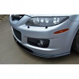 Maxton FRONT SPLITTER Mazda 6 Mk1 MPS Gloss Black, mazda 6