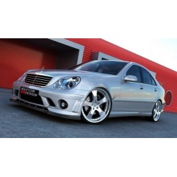Maxton FRONT SPLITTER (FOR ME-C-203-AMG204-F1 BUMPER) Gloss Black, ME-C203-AMG204-FD1G, MAXTON DESIGN Neotuning.com