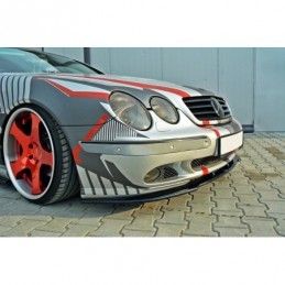 Maxton FRONT SPLITTER MERCEDES CL-CLASS C215 Gloss Black, CL W215