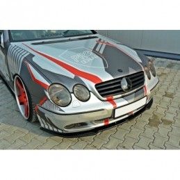 Maxton FRONT SPLITTER MERCEDES CL-CLASS C215 Gloss Black, CL W215