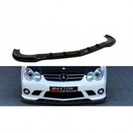 Maxton FRONT SPLITTER MERCEDES CLK W209 (FOR ME-CLK-209-AMG204-F1 BUMPER) Gloss Black, W209