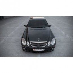 Maxton FRONT SPLITTER MERCEDES E W211 AMG FACELIFT Gloss Black, W211