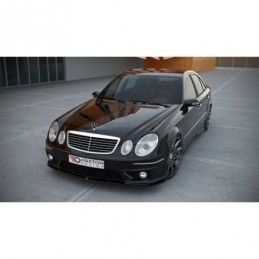 Maxton FRONT SPLITTER MERCEDES E W211 AMG FACELIFT Gloss Black, W211