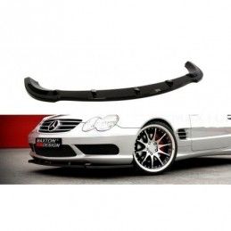 Maxton FRONT SPLITTER MERCEDES SL R230 AMG Gloss Black, SL R230