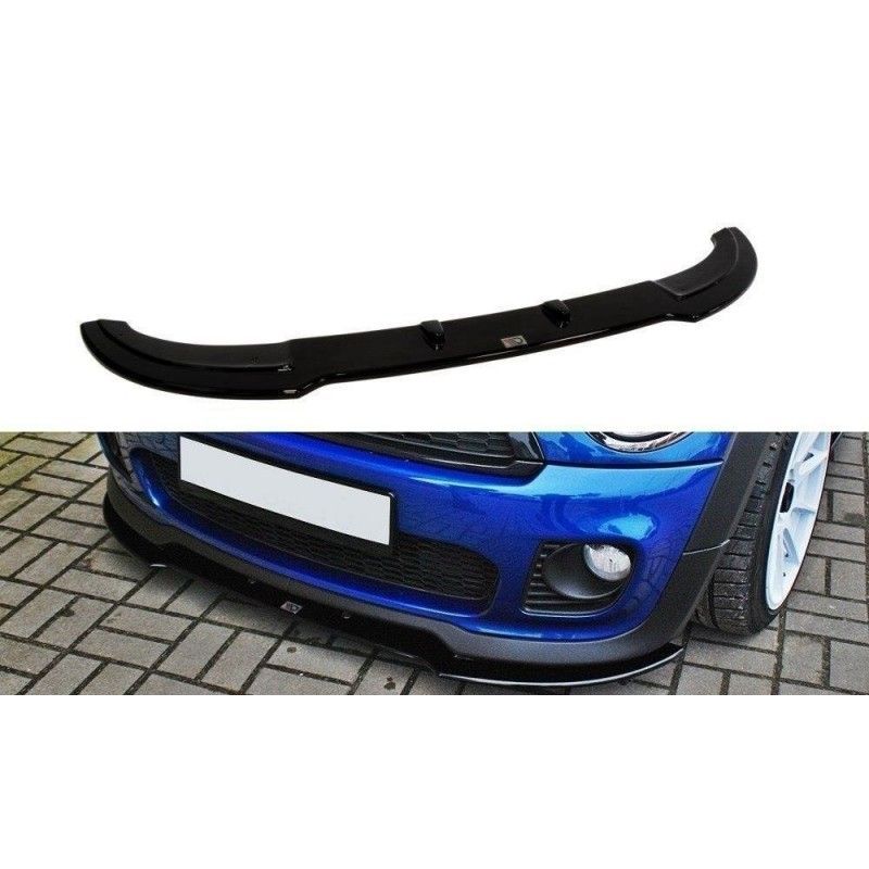 Maxton FRONT SPLITTER MINI COOPER R56 JCW Gloss Black, Mini