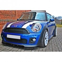 Maxton FRONT SPLITTER MINI COOPER R56 JCW Gloss Black, Mini