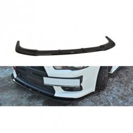 Maxton FRONT SPLITTER V.1 Mitsubishi Lancer Evo X Gloss Black, Lancer Evo