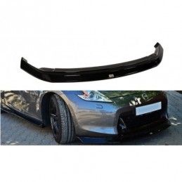 Maxton FRONT SPLITTER Nissan 370Z Gloss Black, 370Z