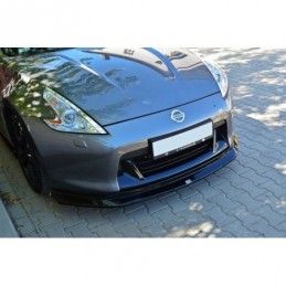 Maxton FRONT SPLITTER Nissan 370Z Gloss Black, 370Z