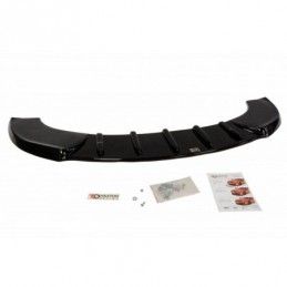 Maxton FRONT SPLITTER OCTAVIA 2, FIT ONLY FOR OCTAVIA 2 RS PREFACE MODEL Gloss Black, Octavia II